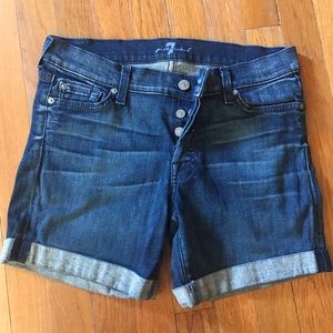 7 for all mankind shorts